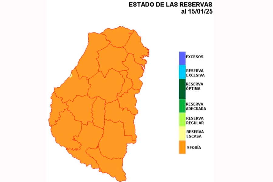 Entre R&iacute;os en situaci&oacute;n de sequ&iacute;a. Bolsa de Cereales.