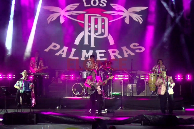 Baila Concepción del Uruguay con el show de Los Palmeras en la Fiesta Nacional de la Playa