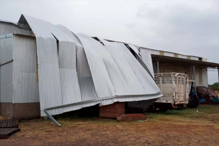 Temporal en Gualeguaych&uacute;. (Radio M&aacute;xima)