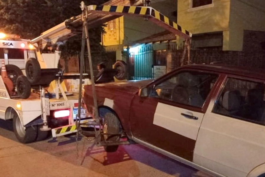 Retuvieron el vehículo. (Foto: PER)