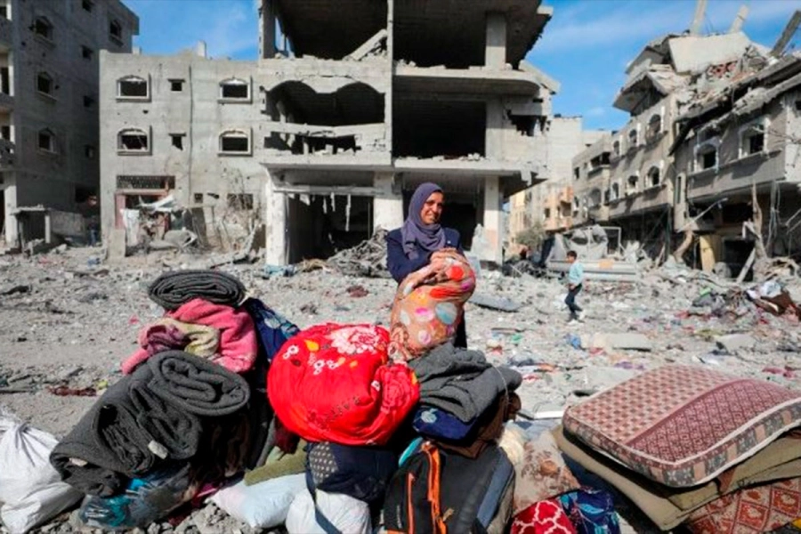 Comenz&oacute; el alto al fuego en Gaza.