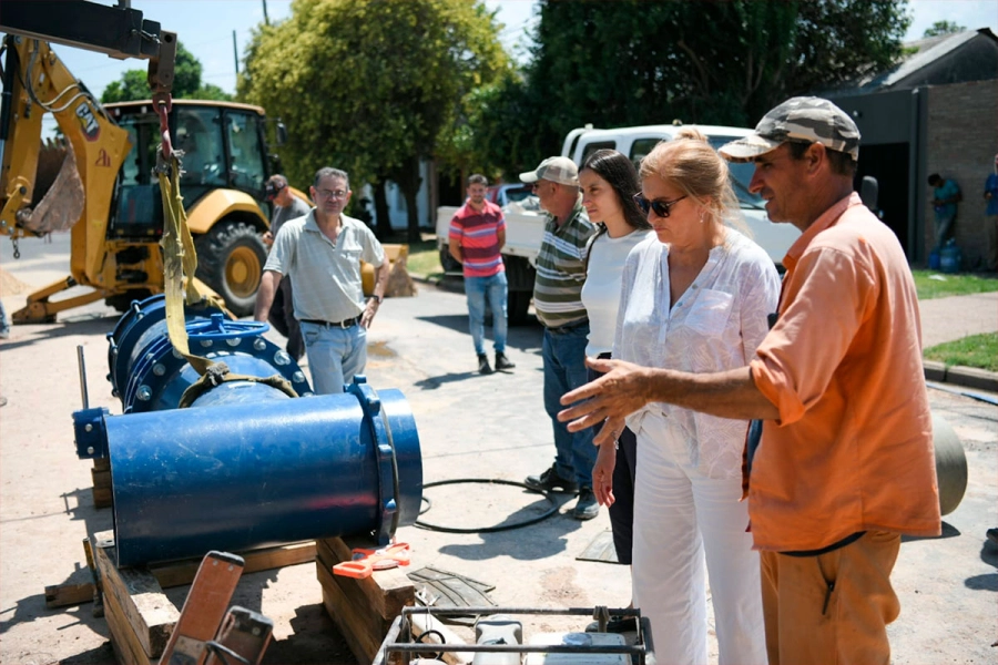 La intendenta Rosario Romero. (M.P.)