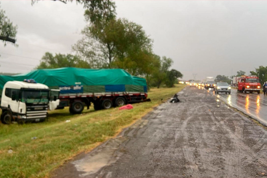 (Foto: Bomberos Voluntarios de Ceibas)