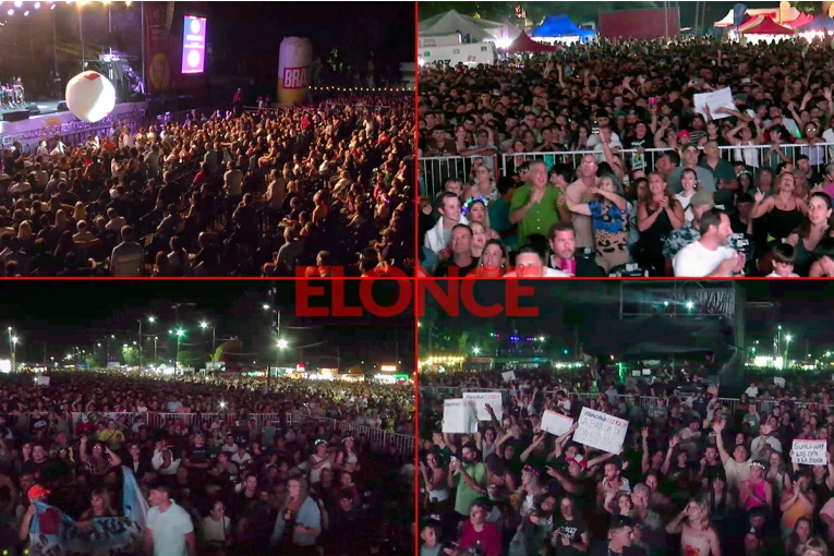 Fiesta Nacional de la Playa: más de 15.000 personas en el predio y los alrededores colmados