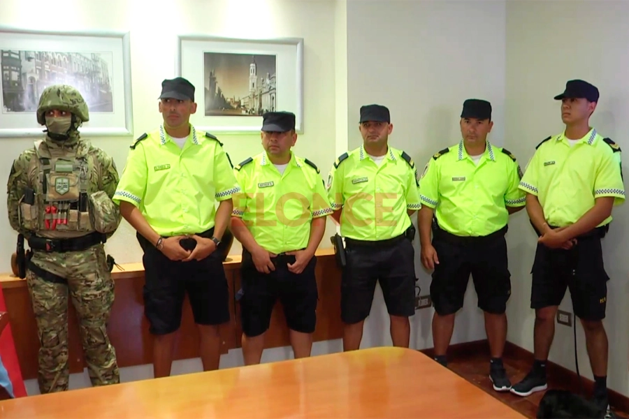 Distinguieron a polic&iacute;as que incautaron la droga.