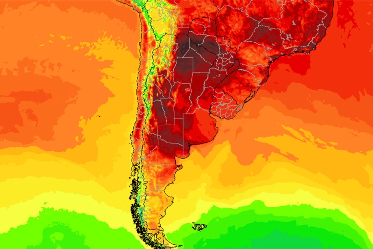 Cuáles son las cinco provincias en las que hoy rigen alertas por calor extremo