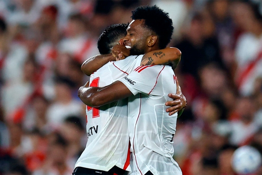 River festej&oacute; en el Monumental