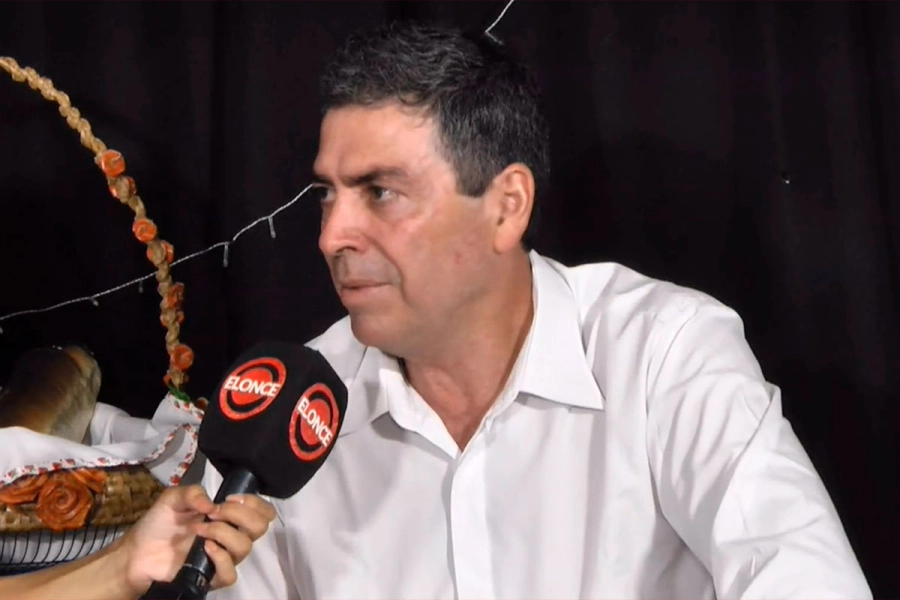 El intendente de Sauce de Luna.