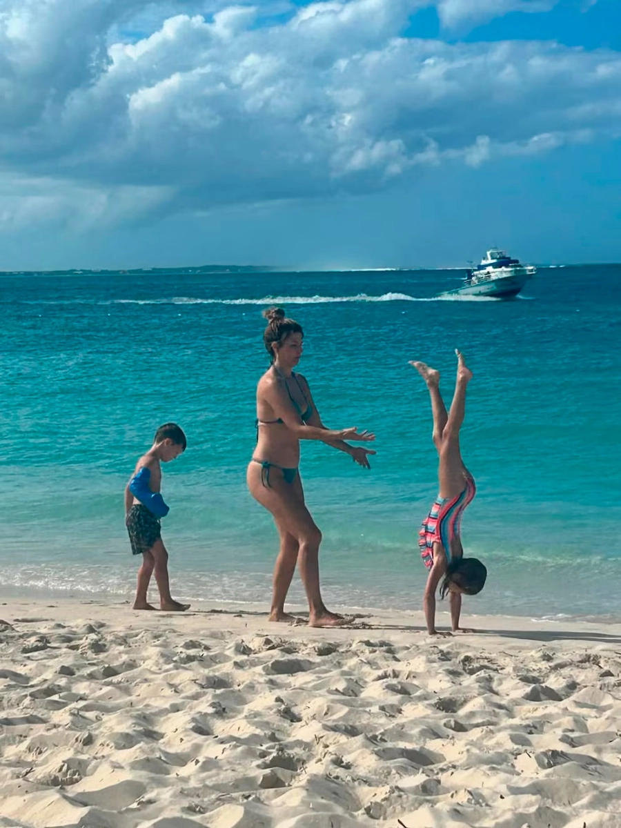 Marcela Kloosterboer de vacaciones. Instagram