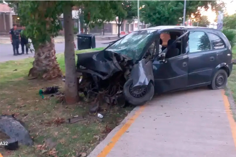 Atropelló a un hombre que paseaba con su perro, chocó, salió despedido y murió