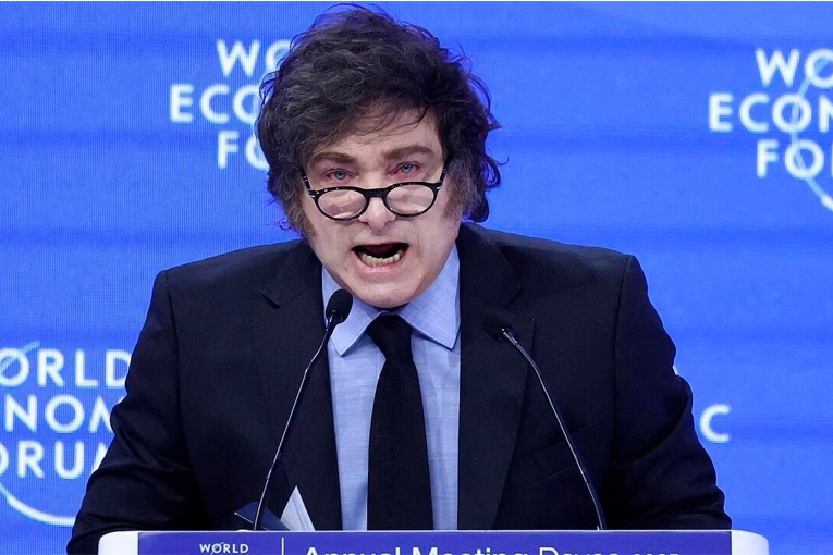 “No se pongan en nuestro camino”, la advertencia de Milei tras su discurso en Davos