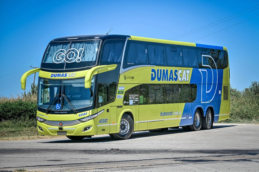 Tiene modernas unidades modelo 2025.