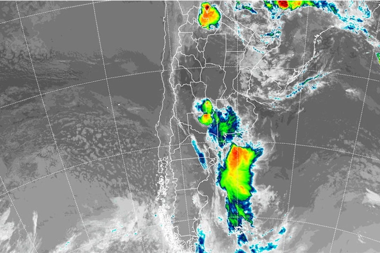 Cuáles son las provincias en las que rigen hoy alertas por tormentas y granizo