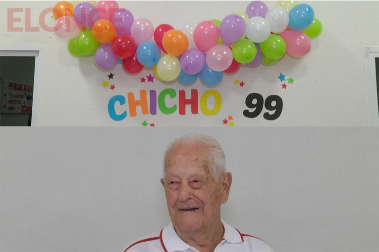 “Chicho” Flores celebró sus 99 años con el amor de su familia