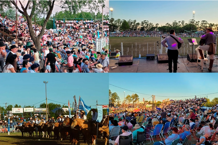 Con Jineteada y chamamé, Urdinarrain culmina la 33° edición de la Fiesta Provincial del Caballo