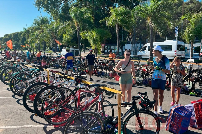 Pura adrenalina:  más de 250 deportistas participan del Triatlón “Copa Paraná”