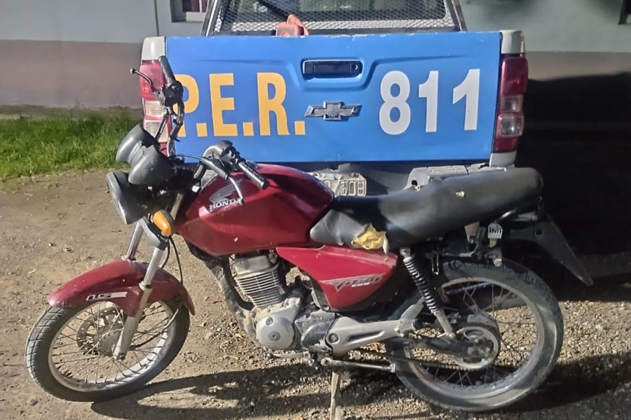 Mujer recuper&oacute; su moto en Paran&aacute;.