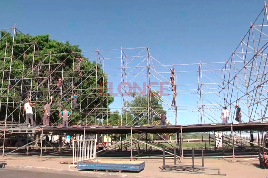 Se arma el escenario