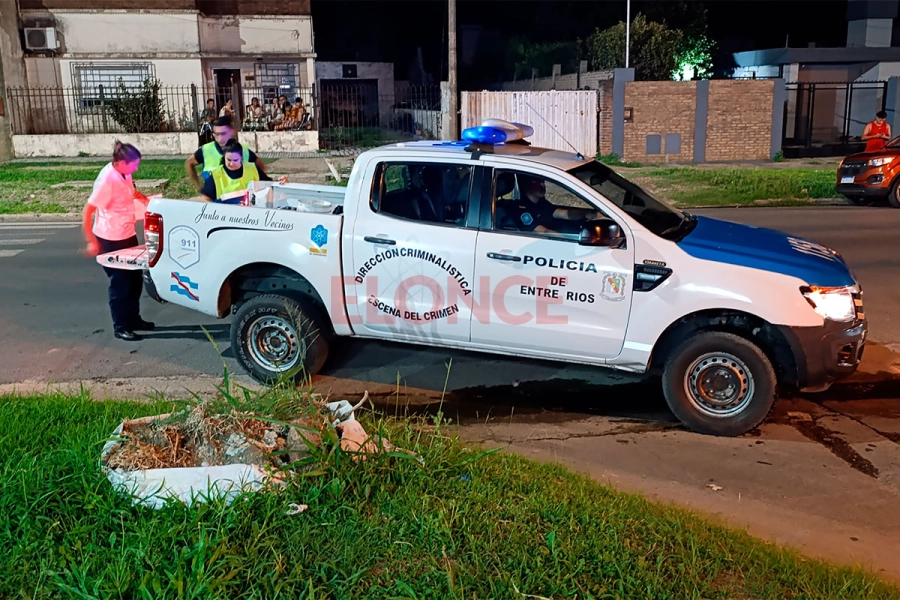 Est&aacute; fuera de peligro el polic&iacute;a apu&ntilde;alado en Paran&aacute; (foto Reporte 100.7)