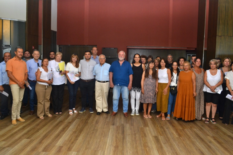 Presentaron el proyecto denominado "Panam&aacute; Seco Entrerriano" (foto UPCN)