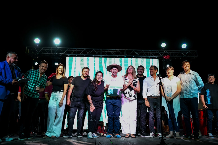 Reconocimientos a los artistas del Premate 2025 (foto archivo)