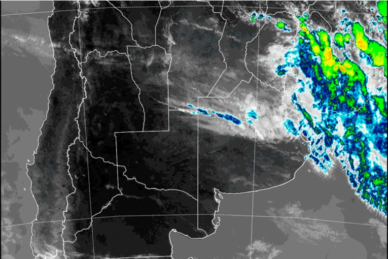 Está vigente una alerta por tormentas a corto plazo en un sector de Entre Ríos