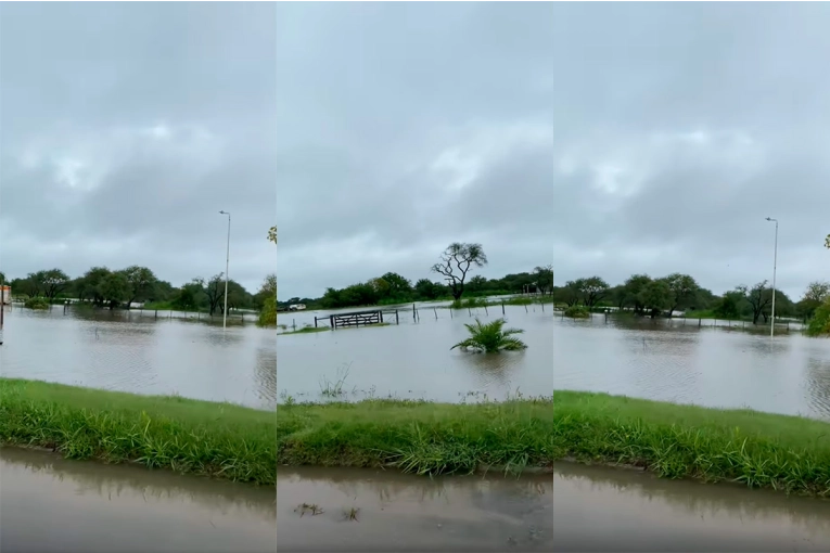 Temporal de intensas lluvias causó anegamientos en Maciá