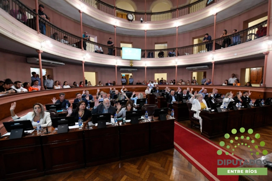 La C&aacute;mara de Diputados sancion&oacute; el proyecto de reforma del C&oacute;digo Fiscal (foto Diputados de Ente R&iacute;os)