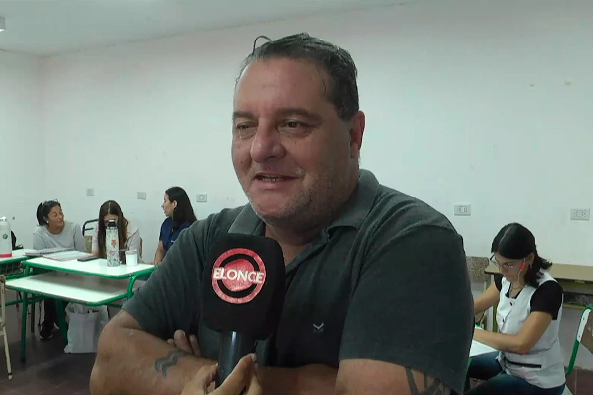 Mario Franchi, rector de la escuela Mitre
