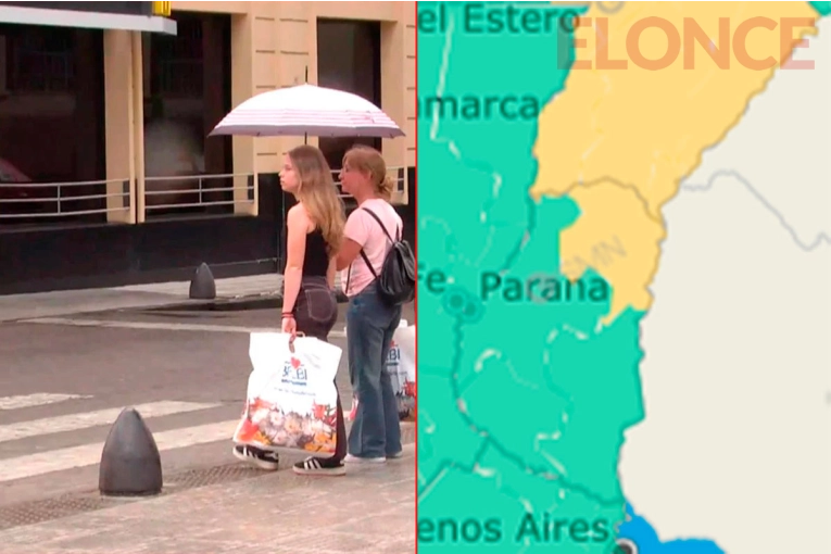 La alerta amarilla por tormentas se redujo a cinco departamentos: a cuáles afecta