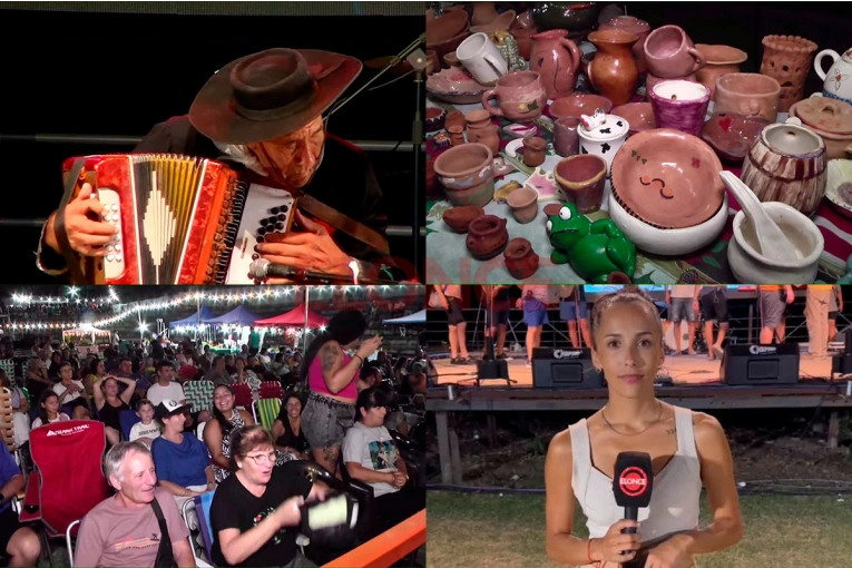 Con artesanía y música, Hernandarias vive la 47º edición de la Fiesta Provincial del Yeso