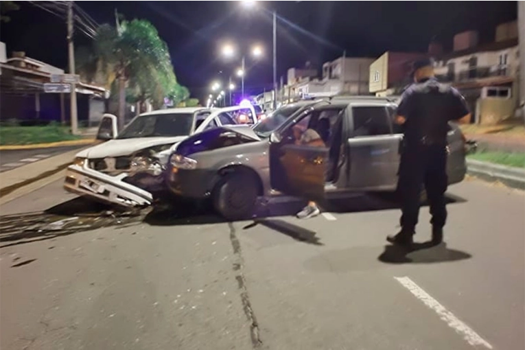 Conductor con 2.58 de alcohol en sangre chocó a un auto en avenida Ramírez