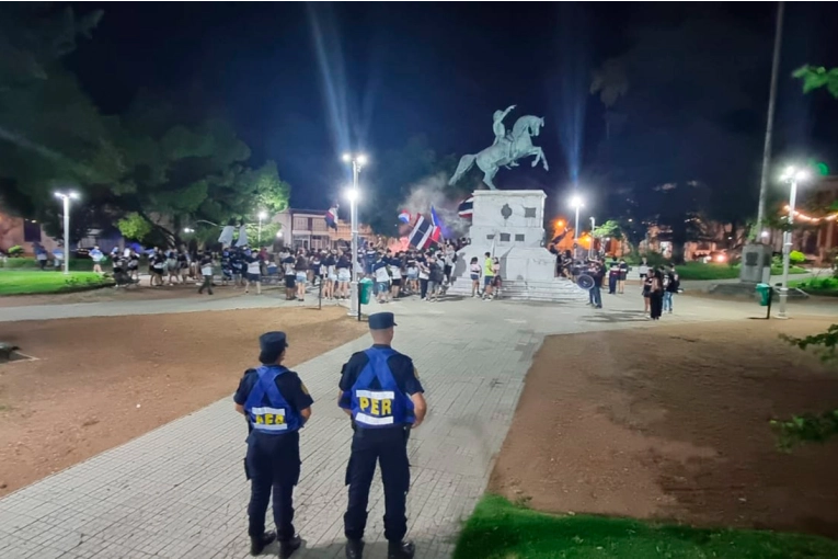 Amputaron la mano al estudiante al que le explotó un mortero durante el UPD en Victoria