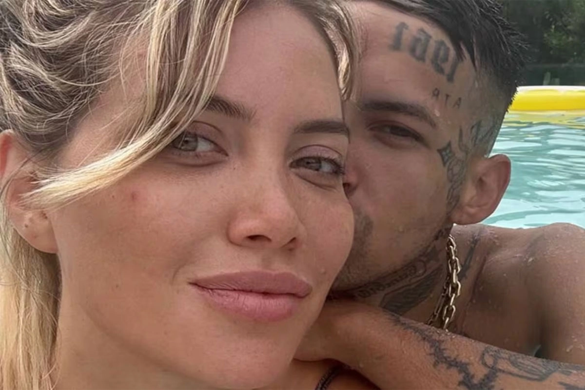 Wanda Nara con L-Gante Wanda Nara con L-Gante