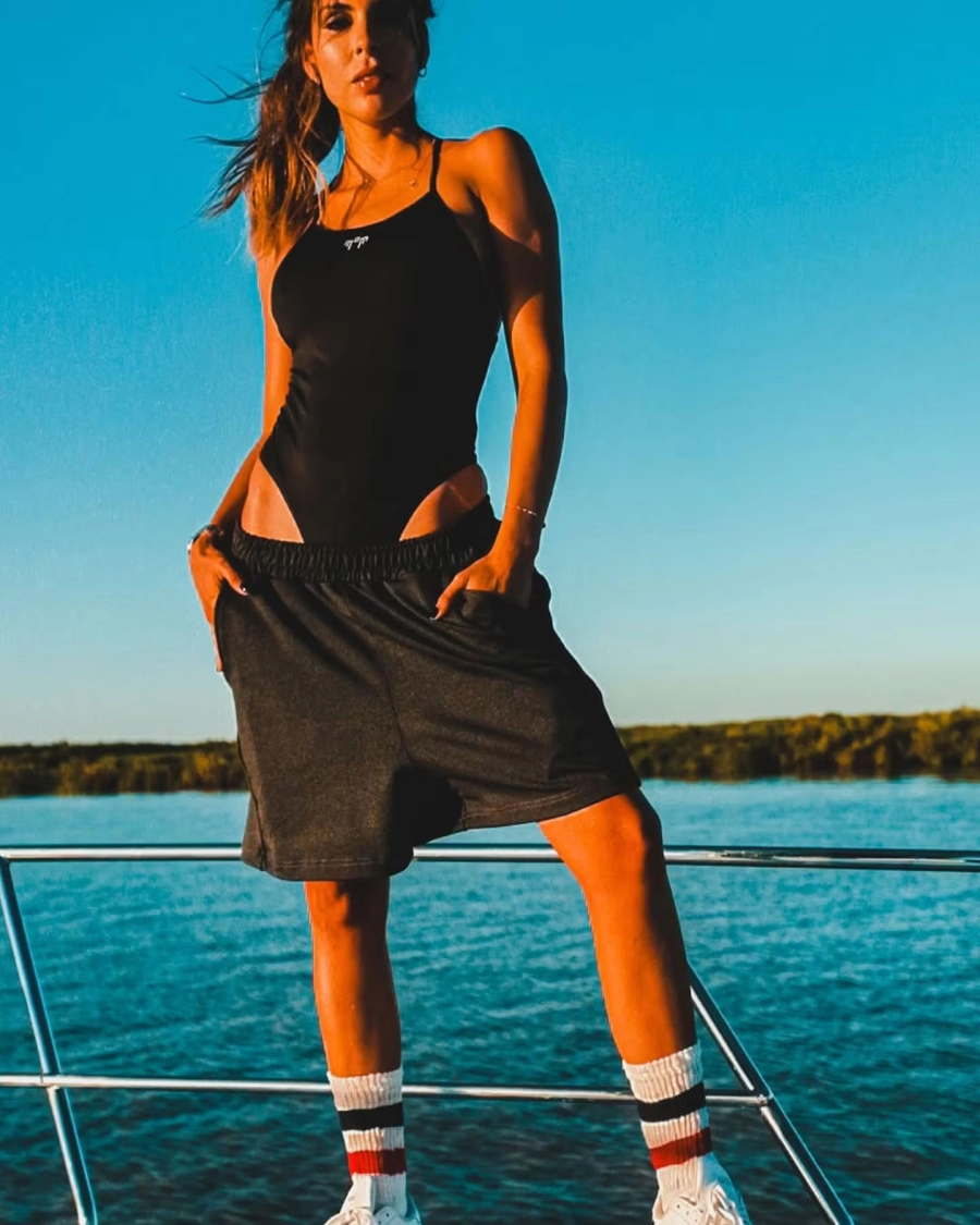 Barby Franco con sus bermudas. Instagram