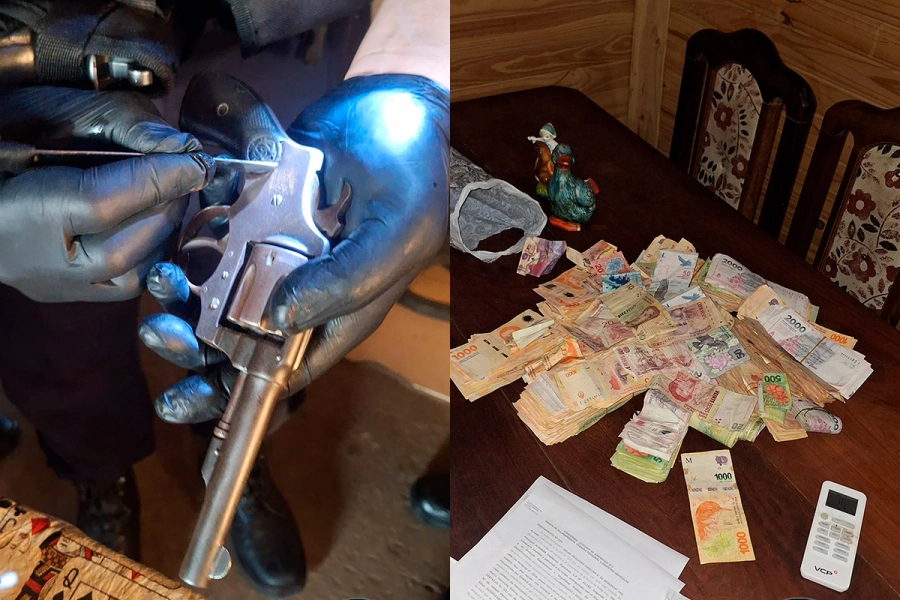 Allanamientos por narcomenudeo en Concordia (foto Polic&iacute;a de Entre R&iacute;os)