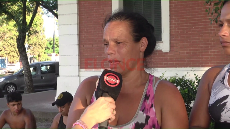 Susana, madre del joven desaparecido. Foto: Elonce