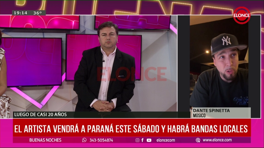 Dante Spinetta. Foto: Elonce