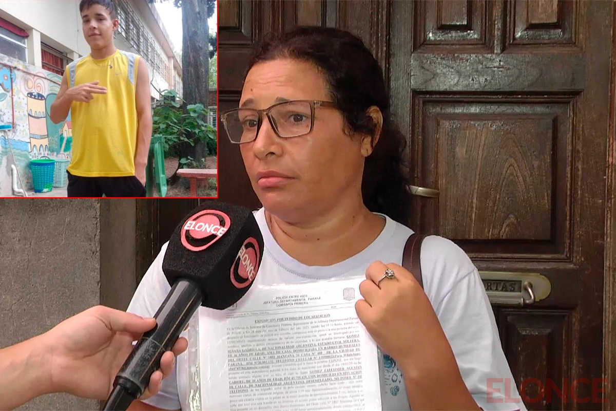Susana Gómez busca a su hijo Agustín Susana Gómez busca a su hijo Agustín