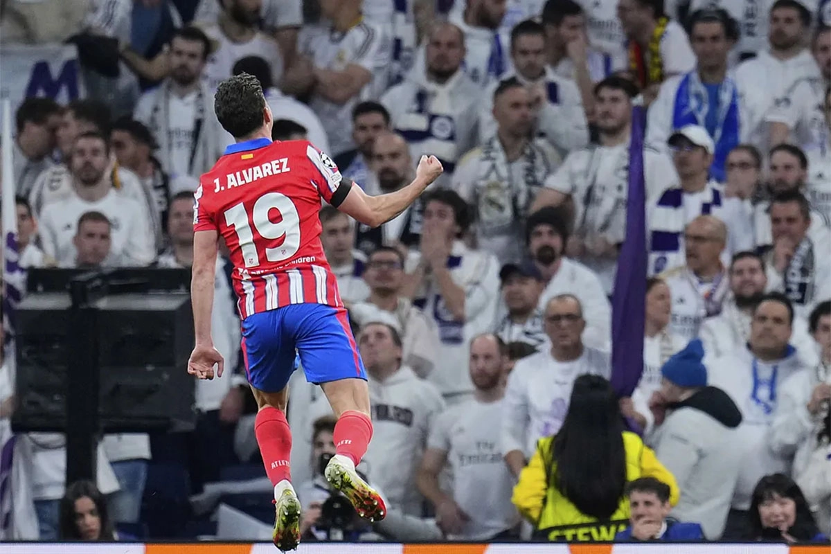 Julián Álvarez marcó un golazo. Julián Álvarez marcó un golazo.