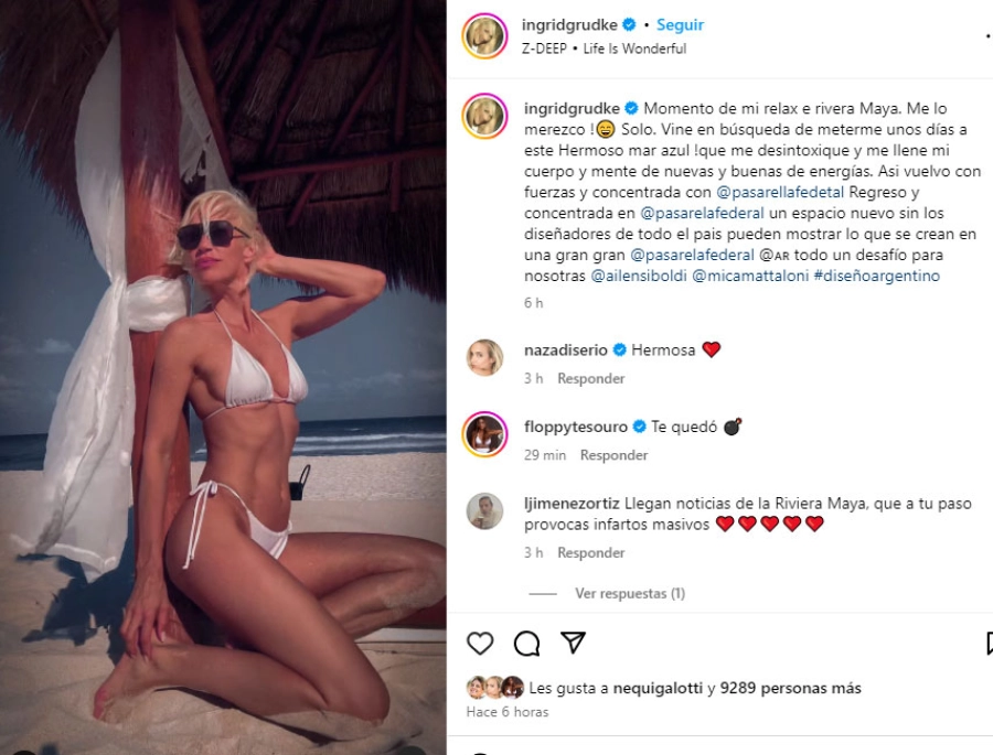 Ingrid Grudke. Instagram