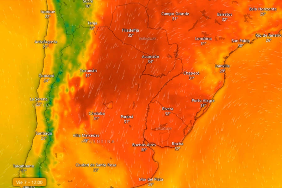 Seguir&aacute; el calor en el pa&iacute;s.