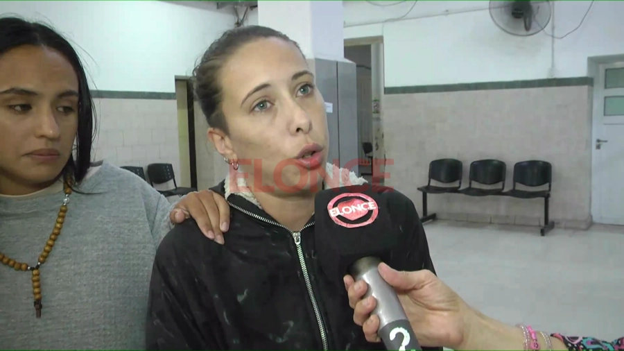 Melina Reisenauer, hermana del joven motociclista que pelea por su vida. Foto: Elonce