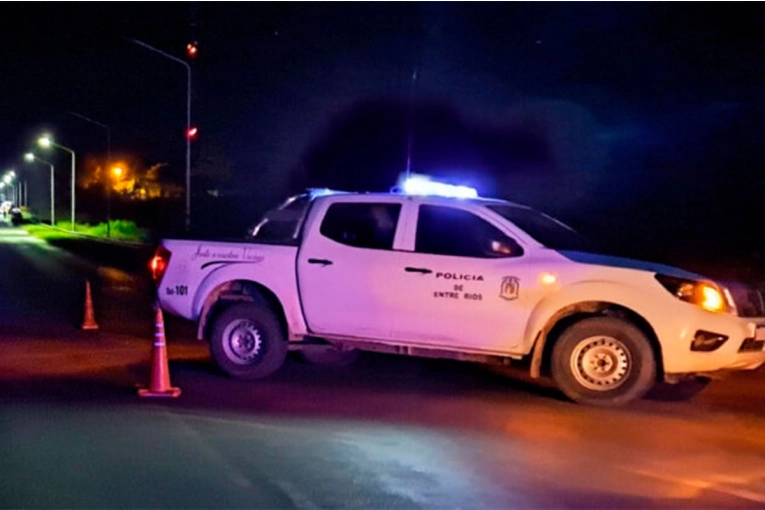 Un motociclista fue hospitalizado tras un accidente en la ruta provincial 23