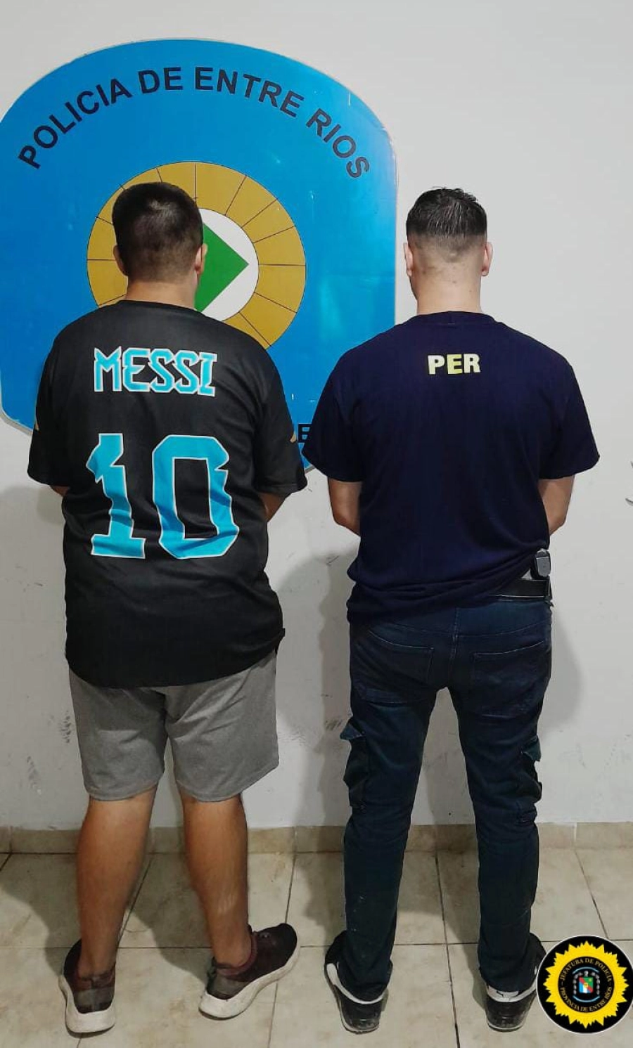 Detenido por narcomenudeo en Paran&aacute; (foto Polic&iacute;a de Entre R&iacute;os)