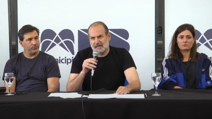 Federico Susbielles decret&oacute; 72 horas de duelo, tras el temporal en Bah&iacute;a Blanca (foto Noticias Argentinas)