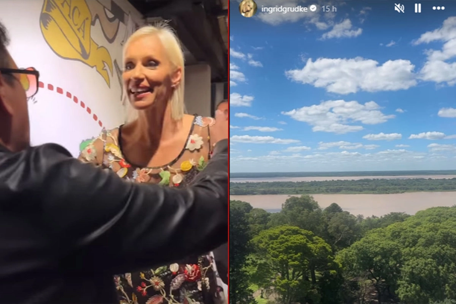Ingrud Grudke mostr&oacute; en su Instagram la belleza de Paran&aacute;.