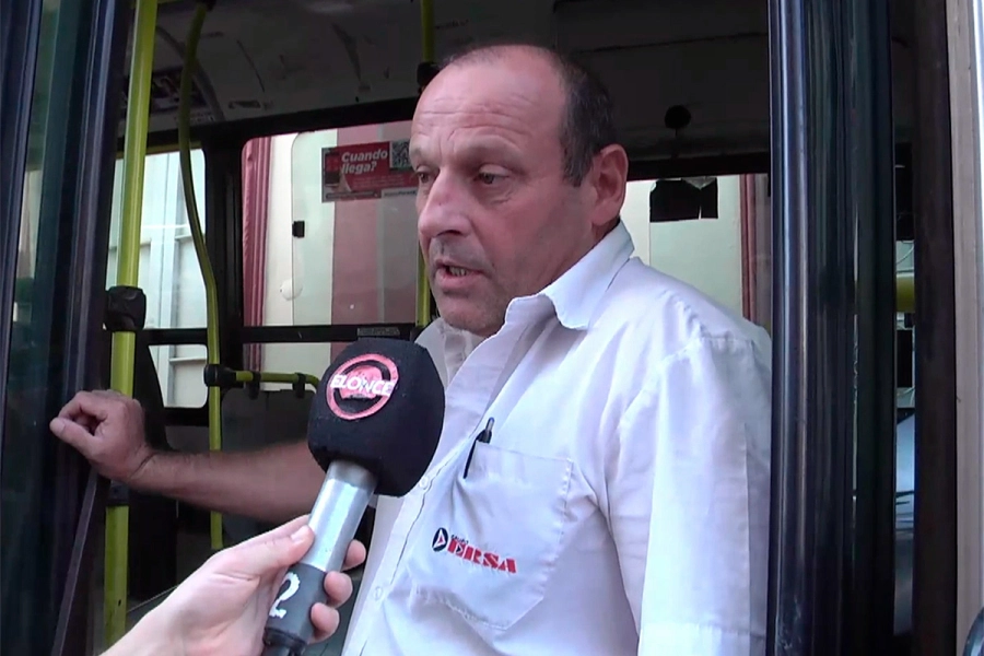 El colectivero habl&oacute; con Elonce