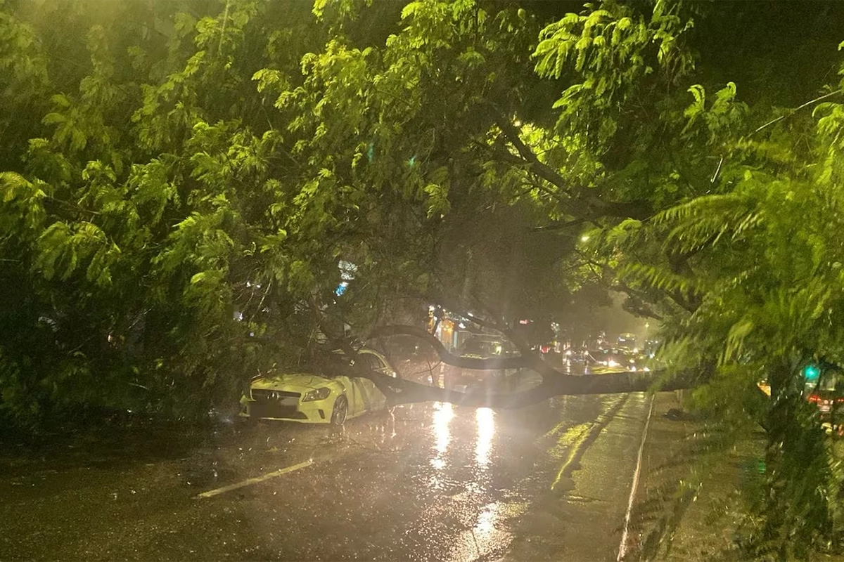Intensas lluvias generaron problemas en Córdoba Intensas lluvias generaron problemas en Córdoba