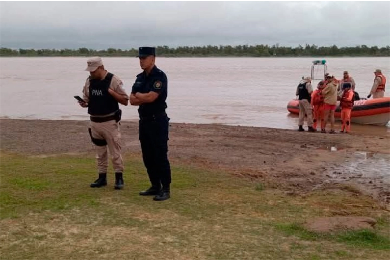 Encontraron el cuerpo del joven ahogado en el río Paraná, en Santa Elena